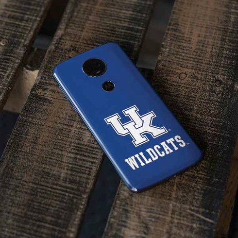 University of Kentucky UK Wildcats Moto E5 Plus Skin