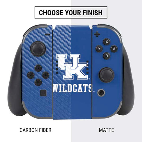 University of Kentucky UK Wildcats Nintendo Switch Bundle Skin