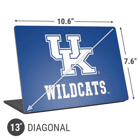 University of Kentucky UK Wildcats Universal Laptop 13in (10.6 x 7.6in) Skin