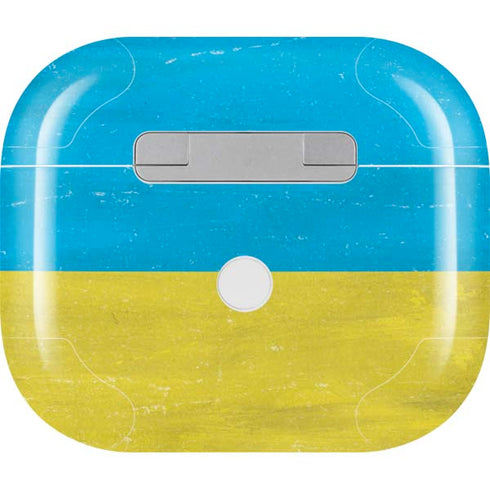 Ukraine Flag Distressed Apple AirPods (3rd Gen 2021) Skin