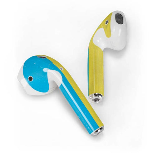 Ukraine Flag Distressed Apple AirPods Skin