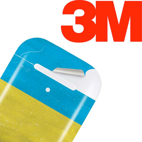 Ukraine Flag Distressed Apple AirPods Skin