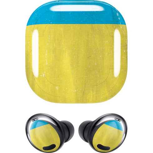 Ukraine Flag Distressed Galaxy Buds Pro Skin