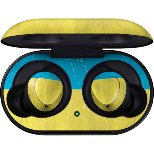 Ukraine Flag Distressed Galaxy Buds Skin