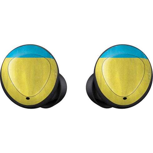 Ukraine Flag Distressed Galaxy Buds Skin