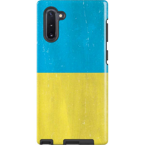 Ukraine Flag Distressed Galaxy Note 10 Pro Case