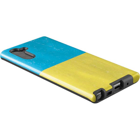 Ukraine Flag Distressed Galaxy Note 10 Pro Case