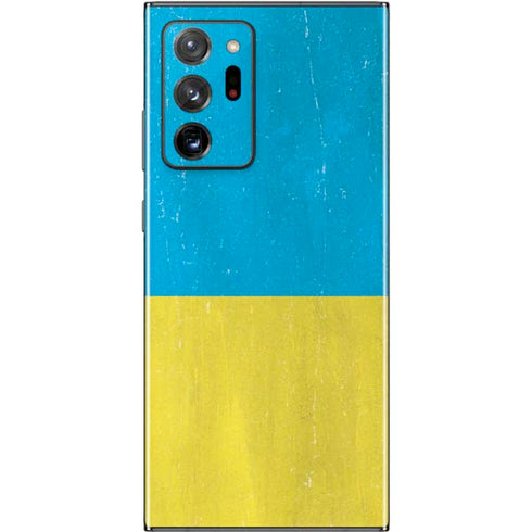 Ukraine Flag Distressed Galaxy Note20 Ultra 5G Skin