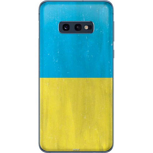 Ukraine Flag Distressed Galaxy S10e Skin
