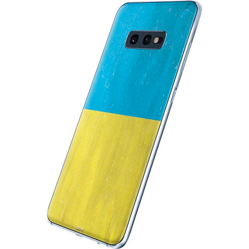 Ukraine Flag Distressed Galaxy S10e Skin