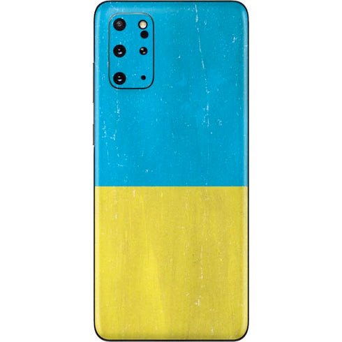 Ukraine Flag Distressed Galaxy S20 Plus Skin