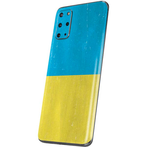 Ukraine Flag Distressed Galaxy S20 Plus Skin