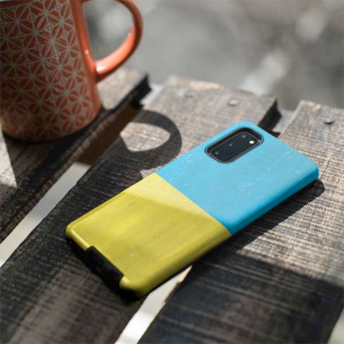 Ukraine Flag Distressed Galaxy S20 Pro Case