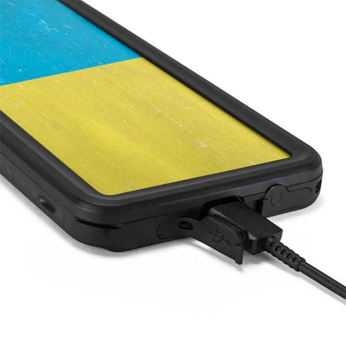 Ukraine Flag Distressed Galaxy S20 Waterproof Case