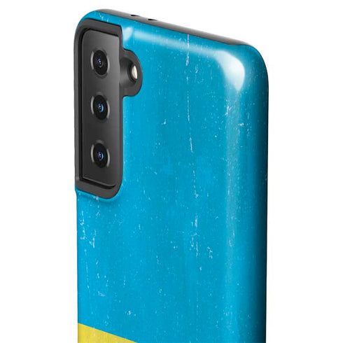 Ukraine Flag Distressed Galaxy S21 FE Pro Case