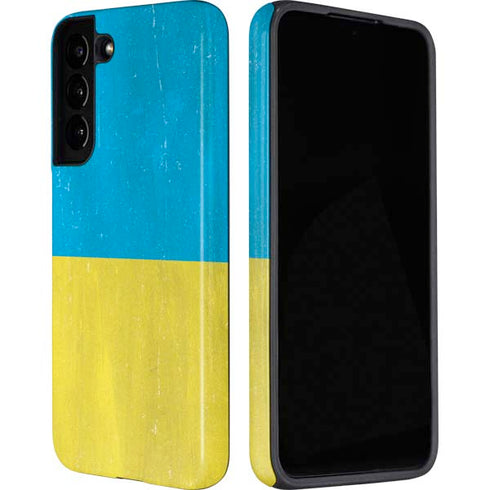 Ukraine Flag Distressed Galaxy S22 Pro Case