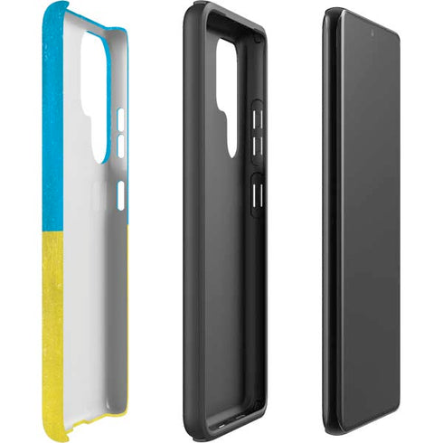 Ukraine Flag Distressed Galaxy S22 Ultra Pro Case