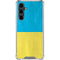 Ukraine Flag Distressed Galaxy S23 FE Clear Case
