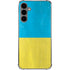 Ukraine Flag Distressed Galaxy S24 Plus Clear Case