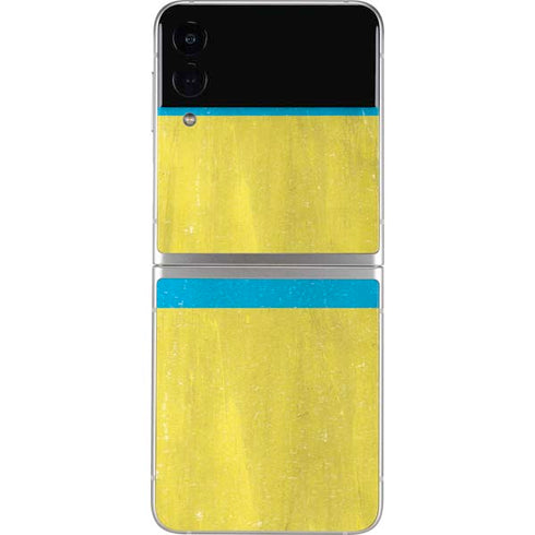 Ukraine Flag Distressed Galaxy Z Flip4 5G Skin