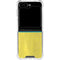 Ukraine Flag Distressed Galaxy Z Flip5 5G Clear Case