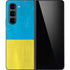 Ukraine Flag Distressed Galaxy Z Fold5 5G Skin