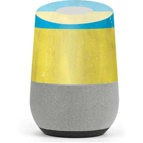 Ukraine Flag Distressed Google Home Skin