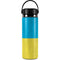 Ukraine Flag Distressed Hydro Flask 20oz Wide Mouth Skin