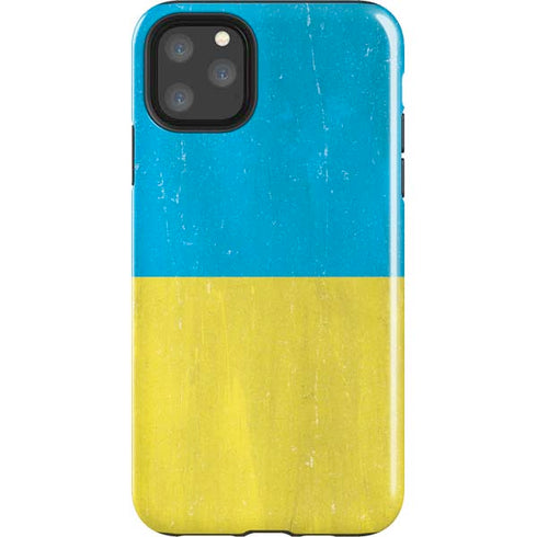 Ukraine Flag Distressed iPhone 11 Pro Max Impact Case