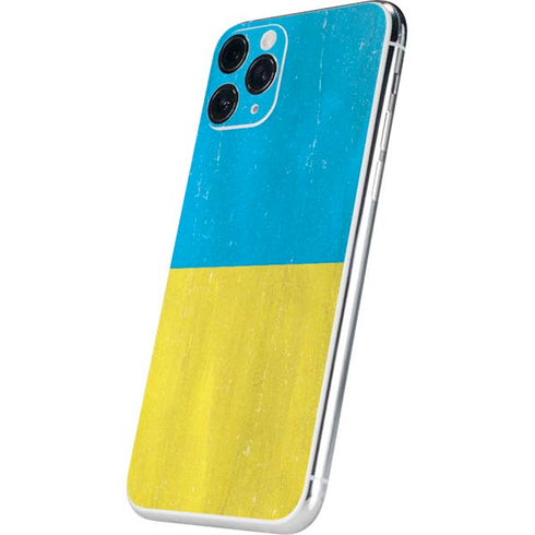 Ukraine Flag Distressed iPhone 11 Pro Skin