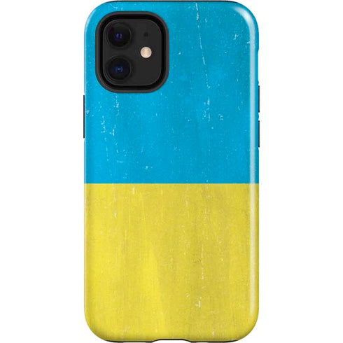 Ukraine Flag Distressed iPhone 12 Mini Impact Case