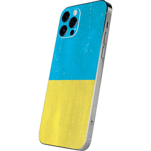Ukraine Flag Distressed iPhone 12 Pro Max Skin