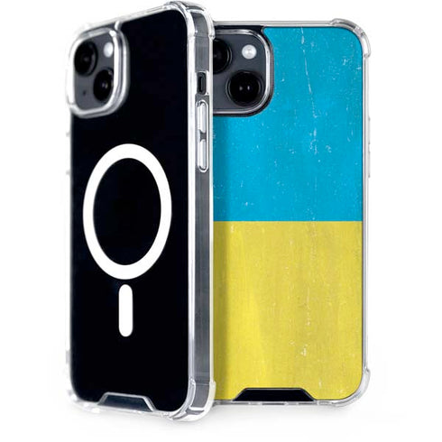 Ukraine Flag Distressed iPhone 13 MagSafe Case