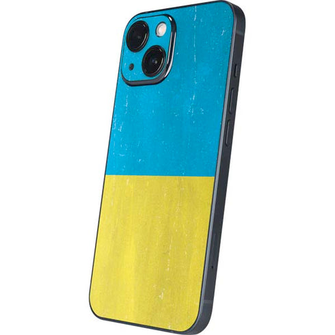 Ukraine Flag Distressed iPhone 13 Mini Skin