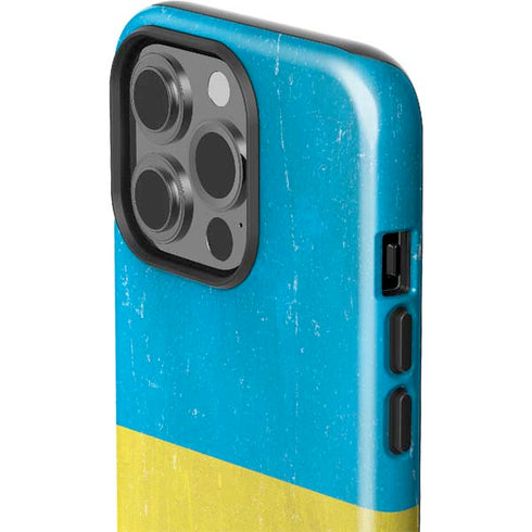 Ukraine Flag Distressed iPhone 13 Pro Impact Case