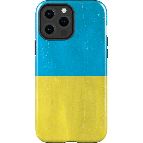 Ukraine Flag Distressed iPhone 13 Pro Max Impact Case