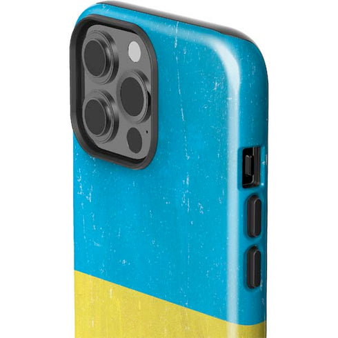 Ukraine Flag Distressed iPhone 13 Pro Max Impact Case