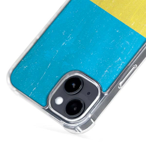 Ukraine Flag Distressed iPhone 15 MagSafe Case