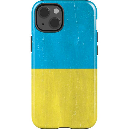 Ukraine Flag Distressed iPhone 14 Impact Case
