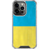 Ukraine Flag Distressed iPhone 14 Pro Clear Case