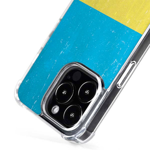 Ukraine Flag Distressed iPhone 15 Pro MagSafe Case
