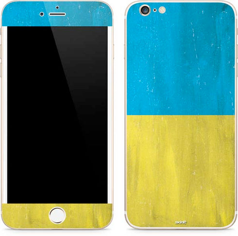 Ukraine Flag Distressed iPhone 6/6s Plus Skin