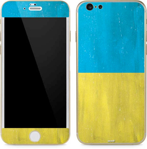 Ukraine Flag Distressed iPhone 6/6s Skin