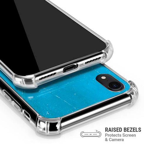 Ukraine Flag Distressed iPhone XR Clear Case