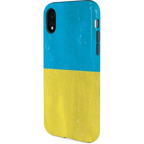 Ukraine Flag Distressed iPhone XR Pro Case