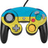 Ukraine Flag Distressed Nintendo GameCube Controller Skin