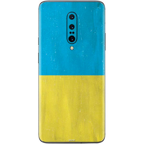 Ukraine Flag Distressed OnePlus 7 Pro Skin