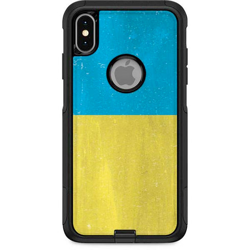 Ukraine Flag Distressed Otterbox Commuter iPhone Skin