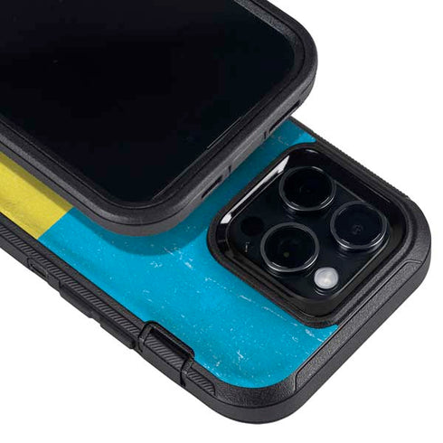 Ukraine Flag Distressed Otterbox Defender iPhone Skin