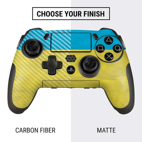 Ukraine Flag Distressed PlayStation Scuf Vantage 2 Controller Skin